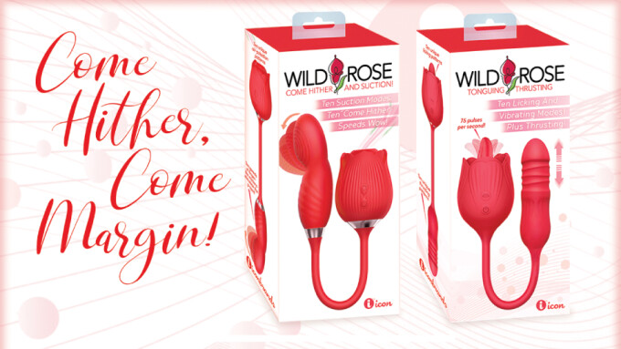 Icon Brands Adds 2 New Stimulators to 'Wild Rose' Collection