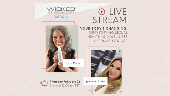 Wicked Sensual Care Hosting Live Discussion on Sex and Aging