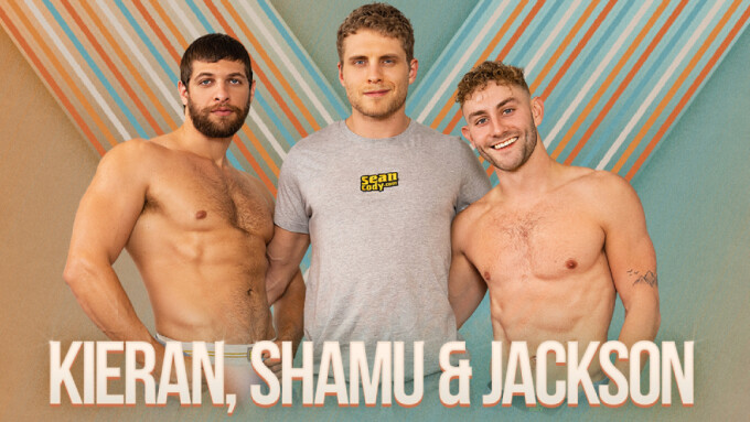 Kieran, Shamu Azizam & Jackson Cooks Star in Latest Release From Sean Cody