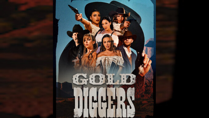 Digital Playground Debuts Ricky Greenwood's New Western 'Gold Diggers'