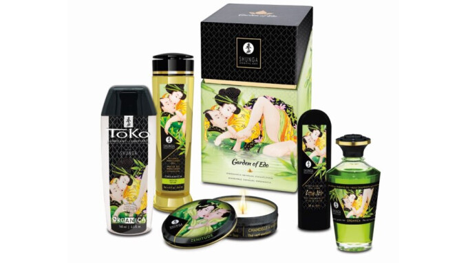 Shunga Debuts Updated 'Kissable Massage Powder,' 'Garden of Edo' Collection