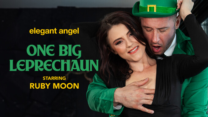 Ruby Moon Stars in Elegant Angel's 'One Big Leprechaun'