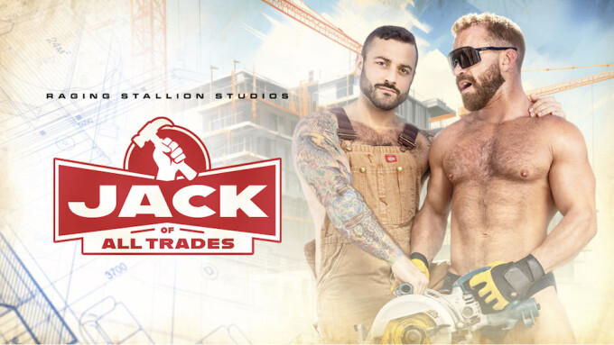 Johnny Ford, Greg Dixxon Star in 'Jack of All Trades' From Raging Stallion