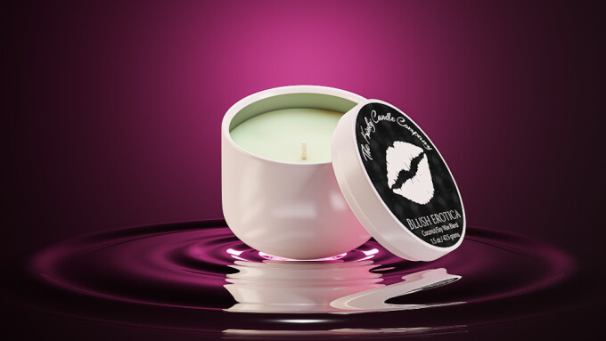 Blush Erotica, The Kinky Candle Company Partner for Branded Candle