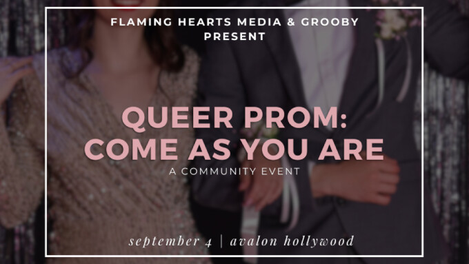 Flaming Hearts Media, Grooby Team Up for 'Queer Prom'