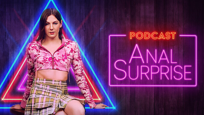 Amanda Riley Stars in 'Podcast Anal Surprise'
