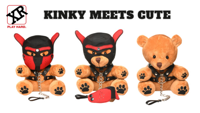 XR Brands Releases 'Pup Teddy Bear' BDSM Plush
