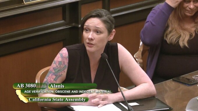 Video: FSC's Alison Boden Testifies Before California Assembly Committee Regarding Age Verification