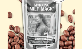 Cherie DeVille, DD Roasters Launch 'Morning MILF Magic' Coffee