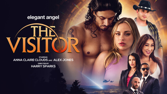 Anna Claire Clouds Stars in 'The Visitor' From Elegant Angel