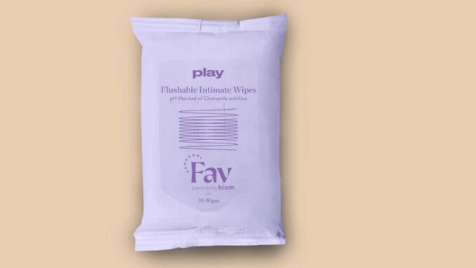 Personal Fav Co. Launches 'Play' Intimate Flushable Wipes