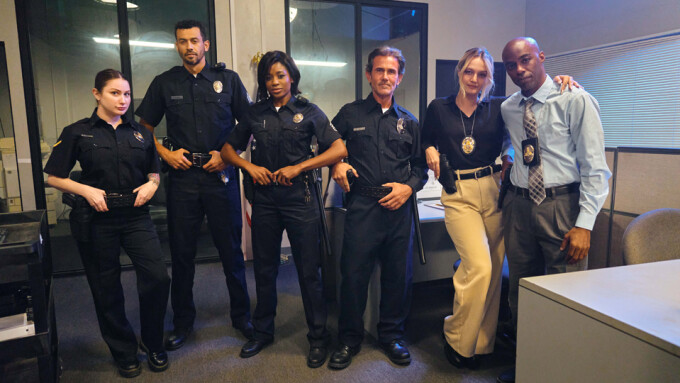 On the Set: Ricky Greenwood's Arresting Feature 'Dirty Cops'