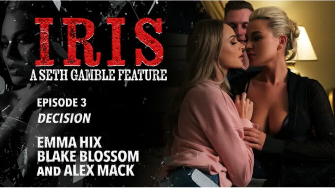 Wicked Drops 3rd Installment of Seth Gamble's Erotic Thriller 'Iris'
