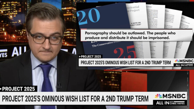 MSNBC's Chris Hayes Denounces Project 2025's Porn Ban Proposal