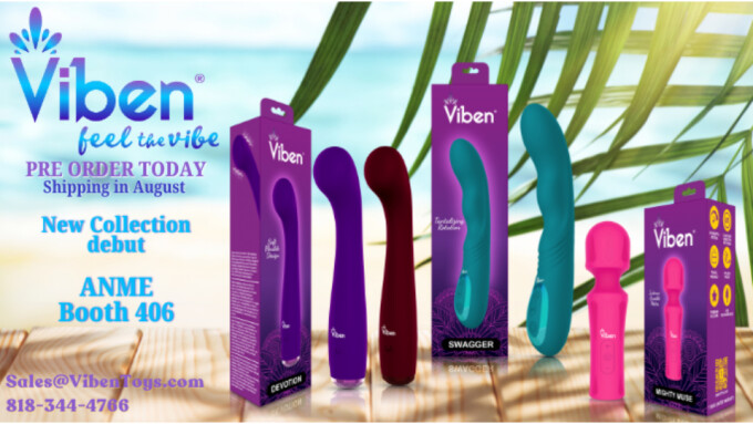 Viben Debuts 3 New Vibrators at ANME