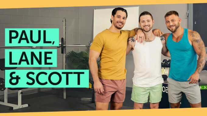 Paul, Lane & Scott Star in Latest From Sean Cody