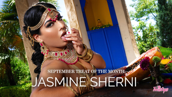 Jasmine Sherni Is Twistys' September 'Treat of the Month'