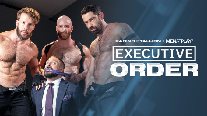 Marco Napoli Stars in Final Installment of Raging Stallion/MenAtPlay Collab 'Executive Order