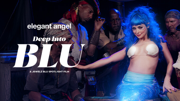 Jewelz Blu Gets Elegant Angel Showcase