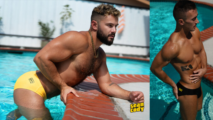 Sean Cody Releases New Swim Briefs Collection Featuring Hayden Harding, Joey Dane