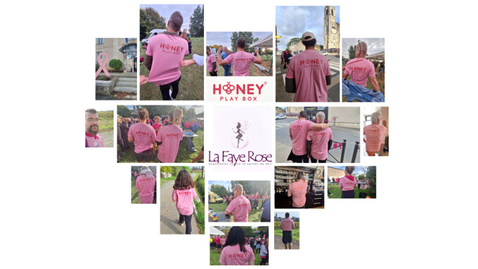 Honey Play Box Sponsors La Faye Rose 'Pink October' Fundraiser