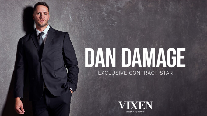 Vixen Media Group Extends Exclusive Contract With Dan Damage