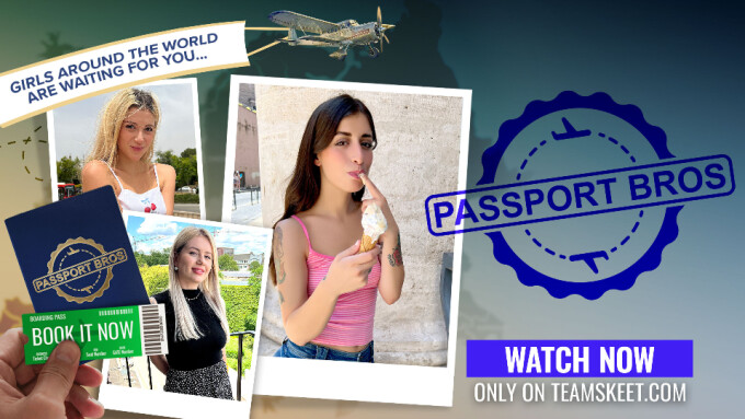 TeamSkeet Launches New Travel-Themed Series 'Passport Bros'