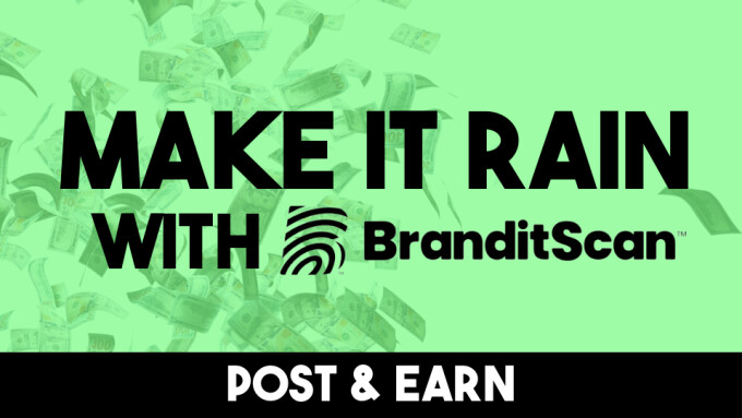 BranditScan Launches 'Make It Rain' Campaign for Creators