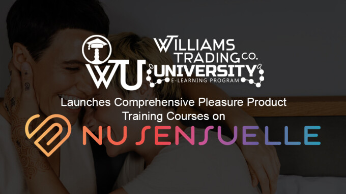 Nu Sensuelle's Pleasure Product Training Courses Now Available on WTU e-Learning Platform