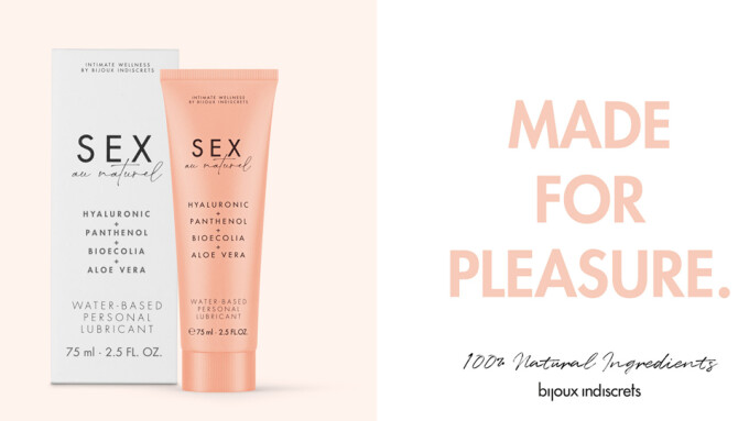 Bijoux Indiscrets Adds Water-Based Lube to 'Sex Au Natural' Collection