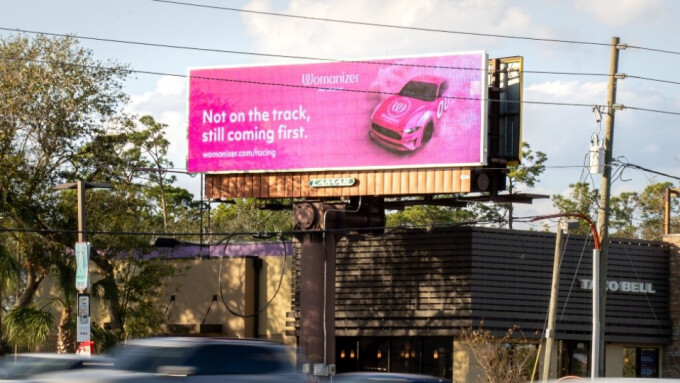 Womanizer Fights NASCAR Discrimination With Daytona Billboard