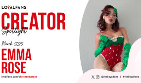 Emma Rose Is LoyalFans' 'Featured Creator' for March