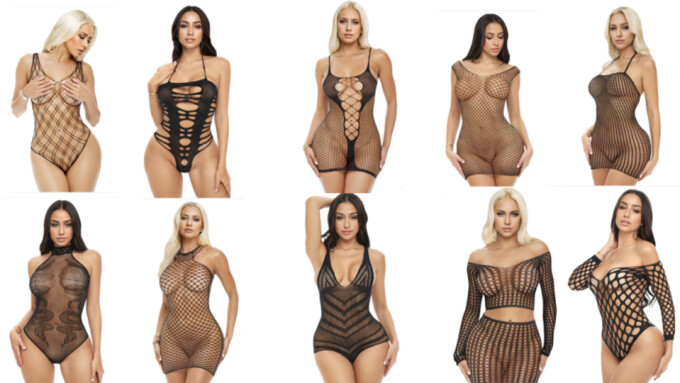 Electric Novelties Introduces 10 Fishnet Styles From 'Electric Lingerie' Line