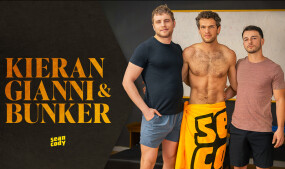 Kieran, Gianni Amaro & Bunker Front Latest From Sean Cody