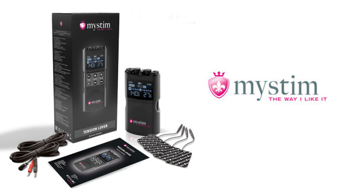 Mystim Debuts 'Tension Lover 2' E-Stim Device