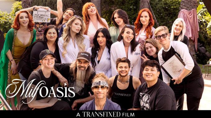 Adult Time Wraps Production on Bree Mills Feature 'MILF Oasis'