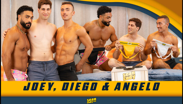 Joey Dane, Diego Silva & Angelo Front Latest From Sean Cody