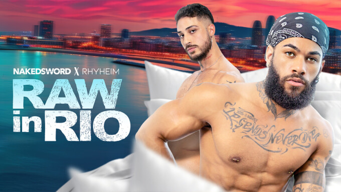 NakedSword Releases Rhyheim Shabazz Collab 'Raw in Rio' on VOD/DVD
