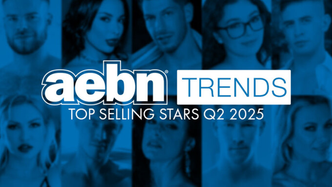 Anissa Kate, Jordan Starr Top AEBN for Q2 of 2025