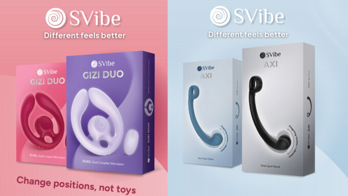 SVibe Debuts 2 New Vibrators