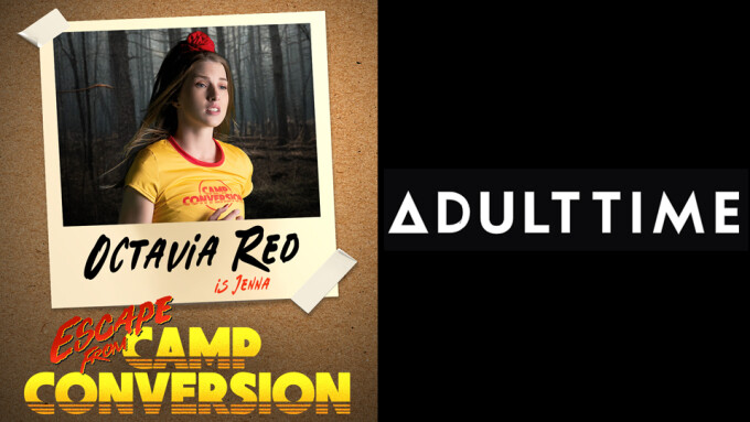 Octavia Red Stars in Final Episode of Bree Mills' 'Escape From Camp Conversion' From Adult Time