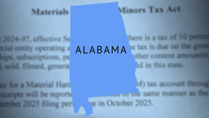 Alabama Notifying Adult Sites of New Tax Set to Take Effect Sept. 1