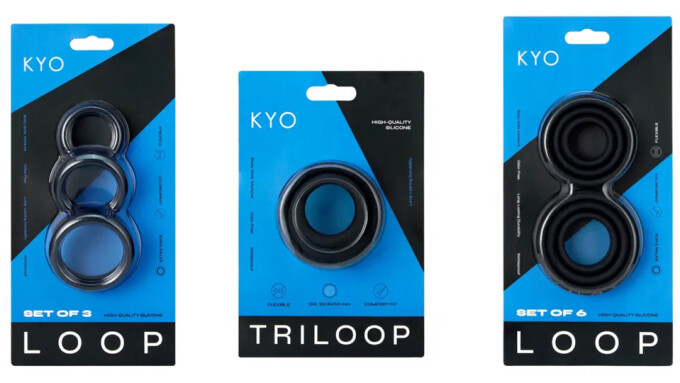 Onahole Debuts New 'KYO' Cock Ring Collection