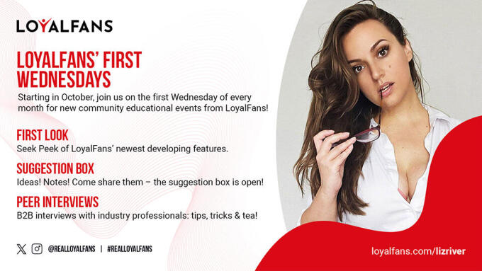 LoyalFans Announces 'First Wednesdays' Online Event Series
