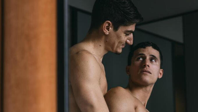 Aiden Ward, Alex Kof and Seth Cain Lead 'Just Say Yes' From CockyBoys