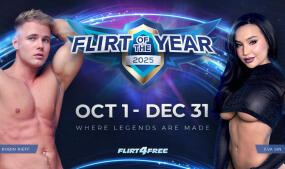 Flirt4Free Launches 2025 'Flirt of the Year' Contest