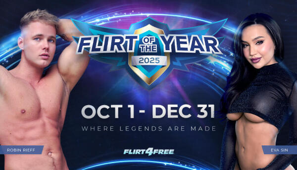 Flirt4Free Launches 2025 'Flirt of the Year' Contest