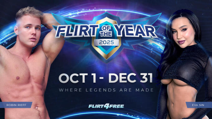 Flirt4Free Launches 2025 'Flirt of the Year' Contest