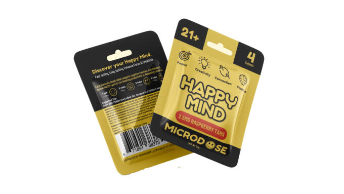 Happy Mind Debuts 'Mood-and-Arousal' Microdose Tablets