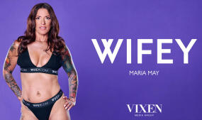 Maria May Makes Her WIFEY Debut